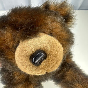 The Bearington Collection Brown & Tan Bear Plush Stuffed Animal Toy